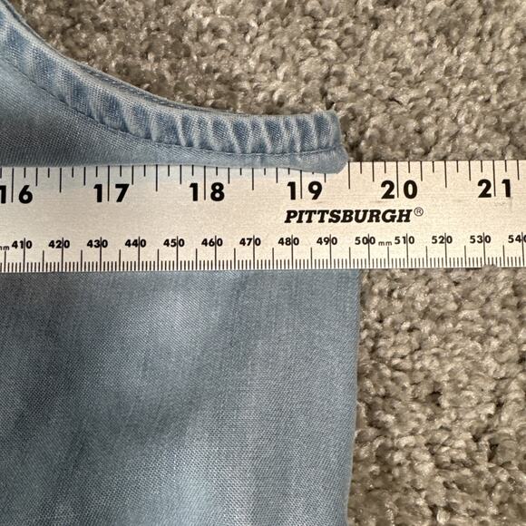 RVCA womens Denim Dress With Pockets size Medium - Picture 11 of 11